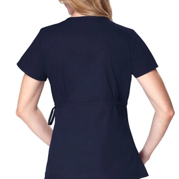 Koi Katelyn Scrub Top and Lindsey Scrub Pants in Navy - Picture 2 of 5